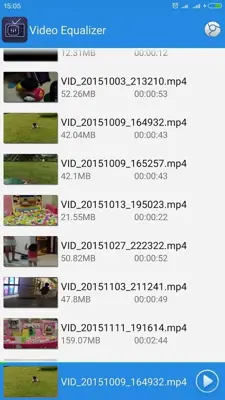 Video Equalizer android App screenshot 4